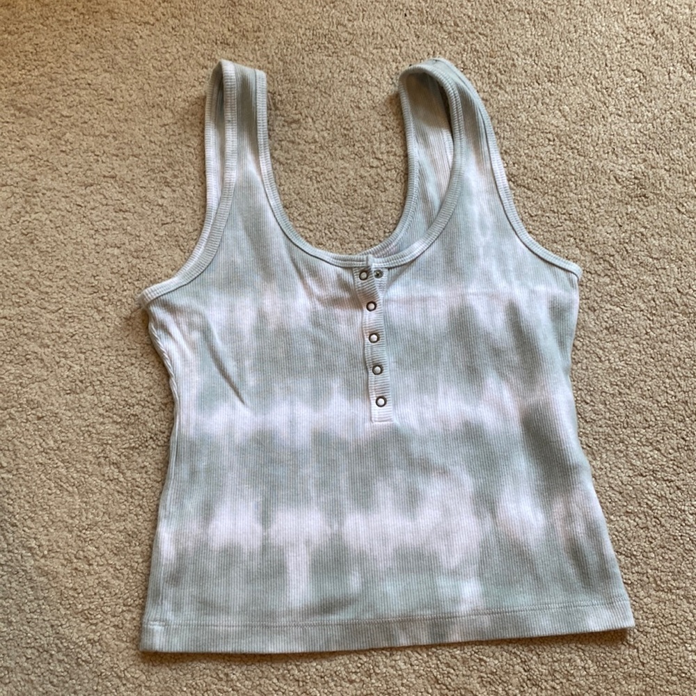 A&F tie dye tank top